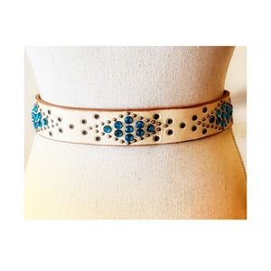 Fossil Leather Belt  Size Large